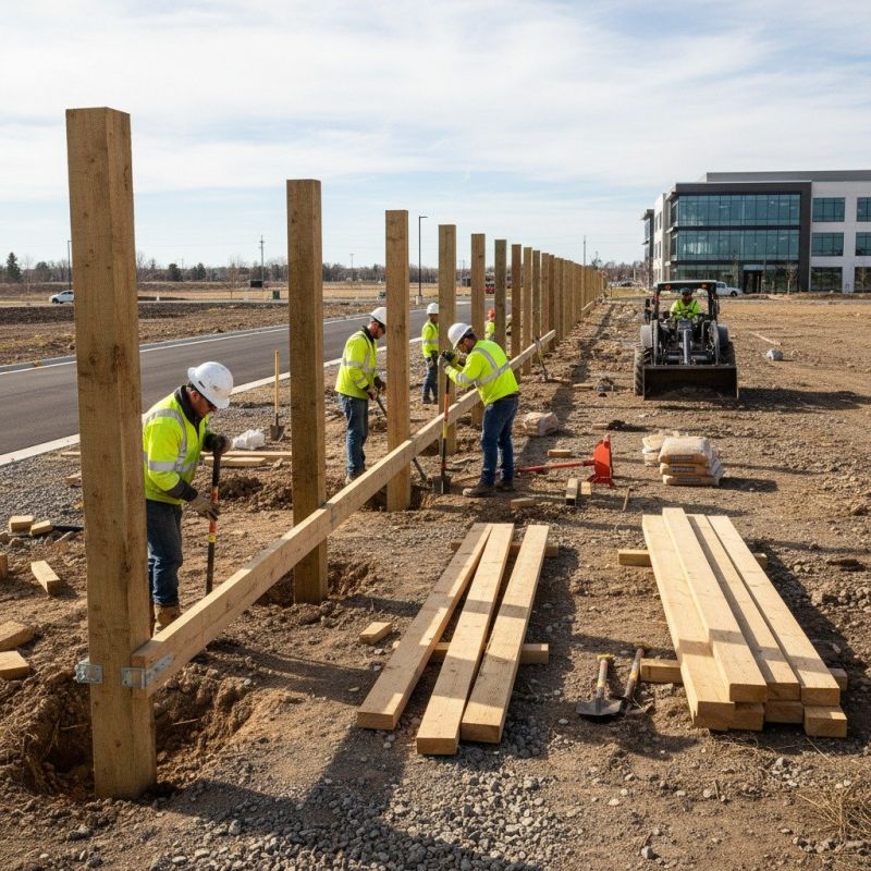 Local Privacy Fence Installation pros at work
