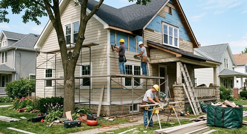 Exterior Renovation in Katy, TX