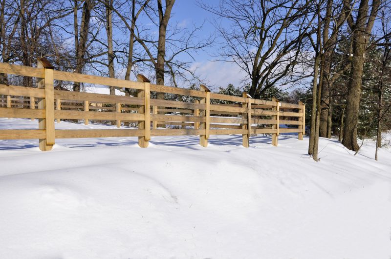 Winter Fence Setup