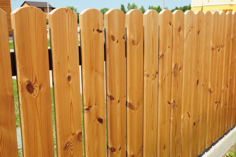 Completed Wooden Privacy Fence