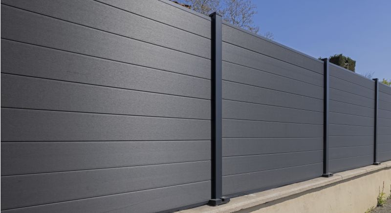 Modern Composite Privacy Fence