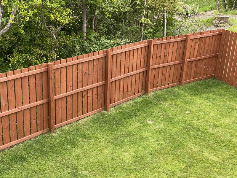Finished Privacy Fence