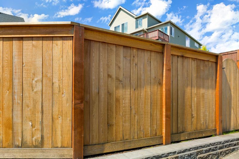 Products For Privacy Fence Installations in use